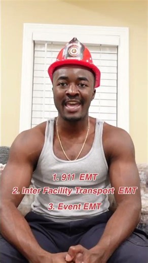 3 different types of EMT jobs! #EMT #healthcare #firstresponder #viral