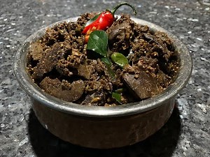 How to Make Jaffna Style Roasted Chicken Liver