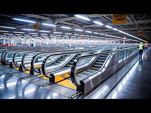 How Escalators Are Made | From Factory Floor to Everyday Marvel | The Decode Lab