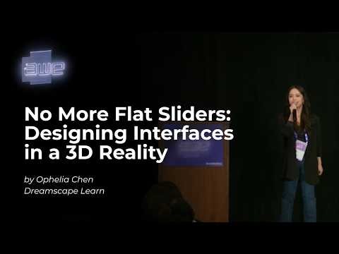 No More Flat Sliders: Designing Interfaces in a 3D Reality