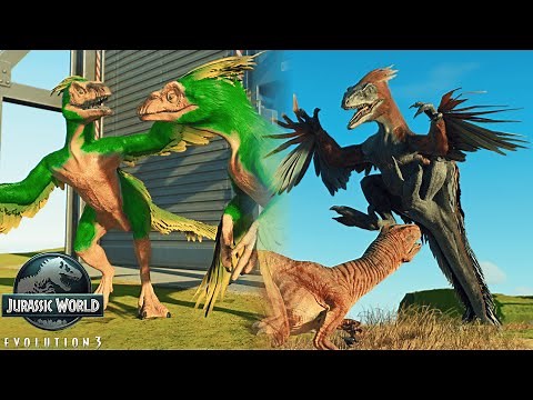 Pyroraptor Complete Showcase (All Animations & Interactions) – Jurassic World Evolution 3