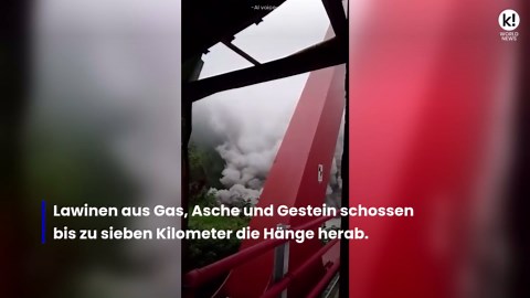 Vulkan Semeru ausgebrochen: Hunderte Menschen auf Java evakuiert