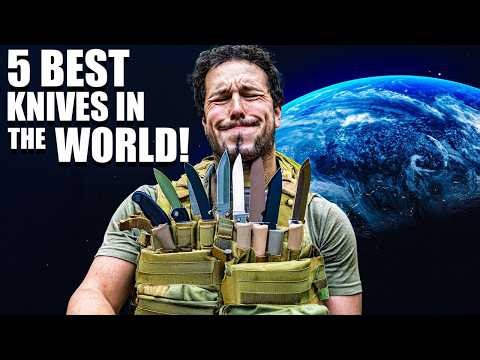 These are The BEST 5 knives in the WORLD!!!