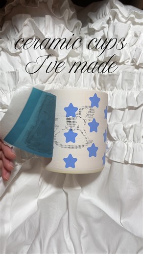 Handcrafted Ceramic Cups and Christmas Trees