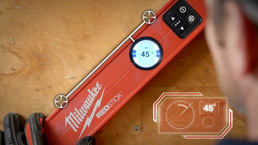Milwaukee® REDSTICK™ Digital Levels with pin point measurement technology are built with an advanced calibration process that delivers up to two times more accuracy. To learn more visit: www.milwaukeetool.co.uk/digital-levels #NothingbutHEAVYDUTY | Milwaukee Tool UK