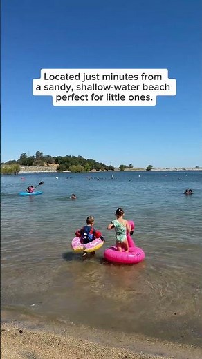 Glamping on Folsom Lake