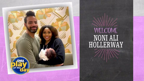 GMA weekend meteorologist becomes a mom