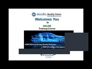 APQP, PPAP, MSA, SPC, FMEA Online Training/ IATF 16949 Core Tools/ISO Virtual Classroom Programs