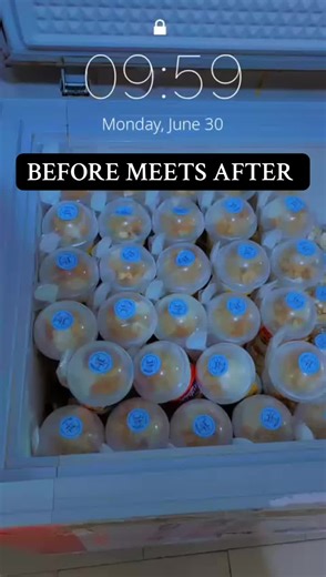 Before meets after 🙌🏽 We don’t do social media noise, we sell out on a daily basis… best parfait in Lagos for a reason and of course we sell the best Greek yogurt too, did I mention that your favourite parfait vendor buys our Greek yogurt for their parfait… now you know 😉 #parfait #crystalparfait #bestparfait #bestparfait #crystal #yummy #crystal