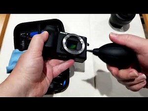 How to clean your camera sensor : No swabs needed