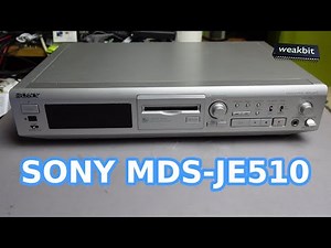 Sony MDS-JE510 & MDS-JE500 repair