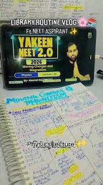 Restart Library session 🙌🏻📚 #neet2026 #motivation #neetaspirents #medical #pw #trendingshorts