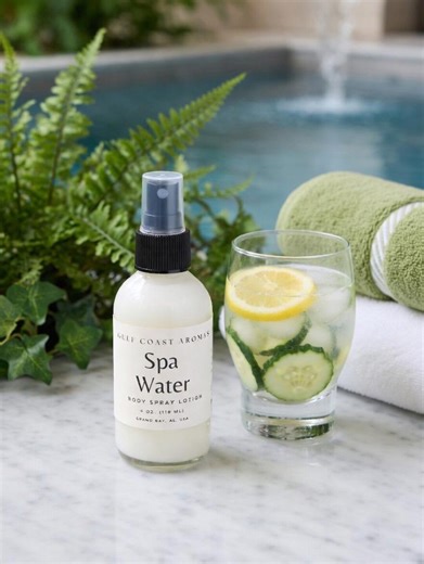 Spa Water Spray Body Lotion. Spa Limited Edition - Etsy