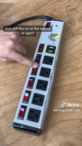 Innovative Heavy Duty Power Strip with Surge Protector