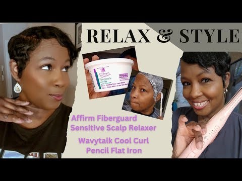 Relax & Style w/Avlon Affirm Fiberguard Sensitive Scalp Relaxer 