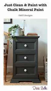 Give almost any surface a fresh new look with Dixie Belle Chalk Mineral Paint! 🖌️✨ Just clean and paint—its creamy formula goes on smoothly, sticks to most surfaces, and makes DIY furniture makeovers simple and fun. Perfect for beginners and pros alike—what piece will you refresh next? 💛 Find your local retailer at www.dixiebellepaint.com! 🎨📸: FAFF Designs #BestPaintOnPlanetEarth #dixiebellepaint #justcleanandpaint | Dixie Belle Paint Company