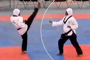 Expectant mom wins Tae Kwon Do gold at 8 months pregnant