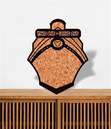 Cruise Pin Board Fish Extender: Magnetic Cork Display - Etsy