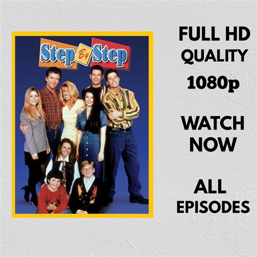 Step by Step (1991) – Complete Series – Digital Collection – Classic TV Sitcom – Full HD 1080p - Etsy
