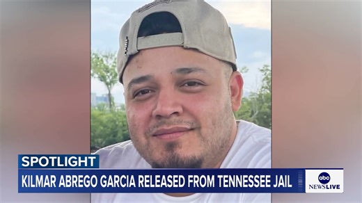 Kilmar Abrego Garcia, who was wrongfully deported earlier this year, has been released from custody in Tennessee. New York Times columnist Jamelle Bouie raises the question of due process in this case, while also accusing the Trump administration of making claims without evidence. | ABC News Live