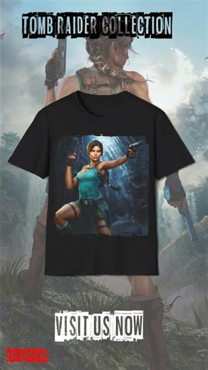 Gaming Shirts Tomb Raider Legacy of Atlantis
