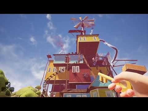 Hello Neighbor Act 3 Blue Key Walkthrough!
