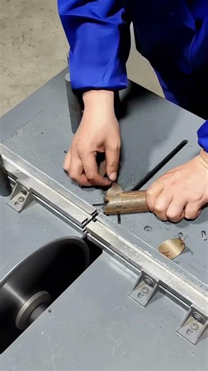 Metal Pipe Cutting Technique Precision Cut Demo