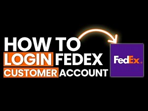 How to Login Fedex Freight Account 2025