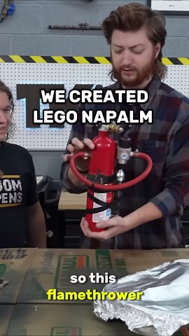 Turn LEGO Bricks into Napalm with This Crazy Experiment