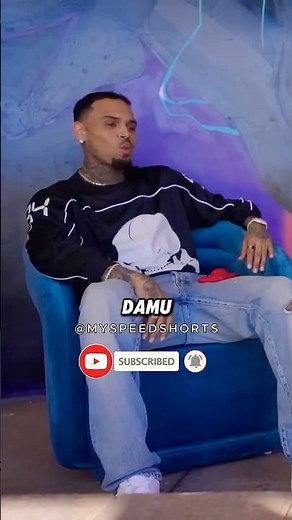 Chris Brown Introduces His Dog Damu to Funny Marco! 🐕🔥 #shorts