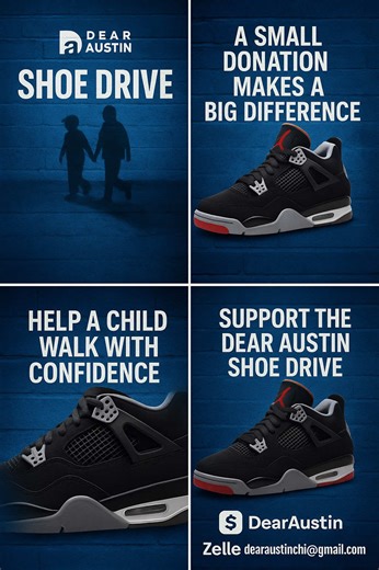 $1,500 raised. Real smiles. Real impact. Because of YOU, the boys of Dear Austin got fresh shoes — and the girls basketball team got love too. 👟🏀 This is what community looks like. 👉🏾 Tap follow to see what’s next 👉🏾 Share this if you believe in investing in kids #DearAustin #ThankYou #GiveBack #CommunityLove #Chicago