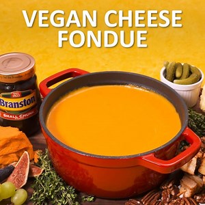 7.8K views · 81 reactions | This easy cheesy vegan fondue is fun to make & fun to eat! | Branston | Facebook