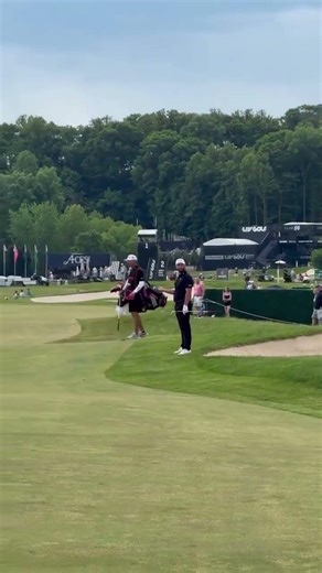 John Rahm albatross! #bestgolf #alloverthegolf #subforgolf #golf #golfswing #golfshorts #albatross