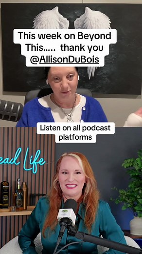 What would we tell someone who is just beginning to explore mediumship? 👻✨ This week on Beyond This…, I’m joined by the incredible @Allison DuBois for a conversation about all things mediumship — the work, the responsibility, the reality behind it, and what we’ve both learned along the way. In this clip, Allison and I share the advice we would give to anyone who is new to mediumship and beginning to understand their own ability. Because developing as a medium isn’t about trying to become somebo