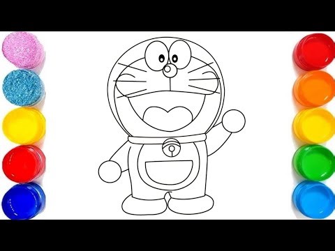 Doraemon Drawing Easy | How To Draw Doraemon Step By Step | Doraemon Drawing For Kids and Toddlers
