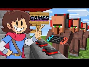 Opening a VIDEO GAME STORE in Minecraft