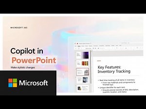 Copilot in PowerPoint | Create consistency