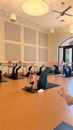 Every barre3 class gives stress an exit path. Here’s how: 1. Shaking helps your body complete the stress cycle. Small, intentional movements reach deep into the muscles. Those natural shakes help move lingering tension through and out. 2. Cardio gives stress somewhere to go. We use stored adrenaline and cortisol so your nervous system can downshift—rather than staying stuck in “on.” 3. You’re invited to listen to your body. You’re never locked into one way of moving. Choice creates ease, builds 