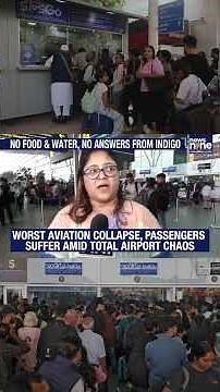 Absolute IndiGo Meltdown: Flights Cancelled, Passengers Stranded, Ticket Prices Skyrocket