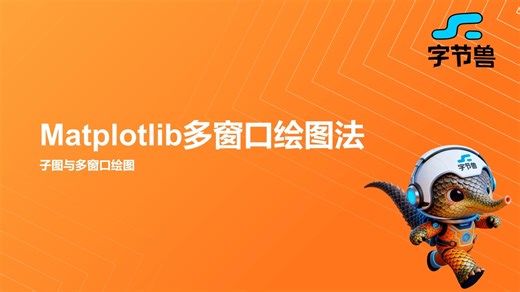 day24 Matplotlib多窗口绘图法