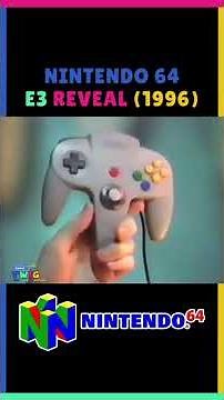 Nintendo 64 Reveal At E3 1996.