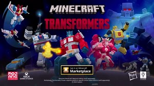 Minecraft x Transformers Official Collaboration DLC Trailer