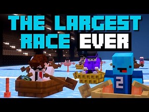 The 200 Player Minecraft Boat Race | Trailer