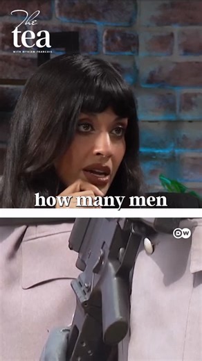 @thetea_with_myriamfrancois on Instagram: "The real target of the patriarchy? It’s always been men. This week on The Tea, Jameela Jamil flips the script: patriarchy isn’t just about oppressing women - it was designed to control men. From sending them to war to forcing them into the most dangerous jobs, the system exploits men, all while keeping them blind to their own subjugation. Understanding this is key to dismantling it - and saving lives. It’s time to wake up. 📺 Full episode out NOW