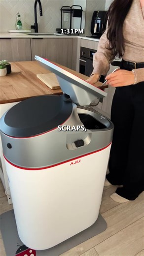How to turn kitchen food scraps into real compost at home. Coffee grounds, avocado peels, and egg shells go straight into LILA and turn into nutrient-rich compost for plants. 🌱 10% OFF FREE Shipping until March 31. #LILAComposter #KitchenComposting #FoodScraps #HomeComposting #CompostingAtHome
