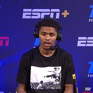 Tomorrow's main event joined Max Kellerman to discuss the game plan 👀 #ValdezStevenson | SAT | ESPN | Top Rank Boxing