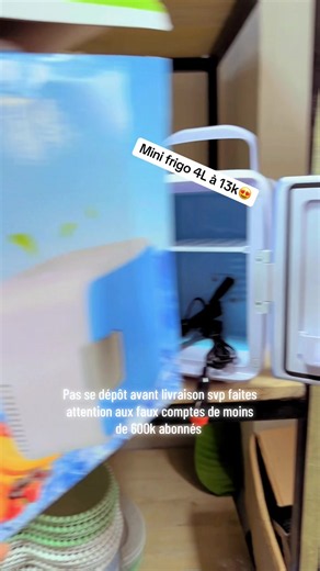 Mini frigo 4L portable Martistore — petit réfrigérateur 2026