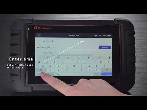 How to register and update Foxwell NT809