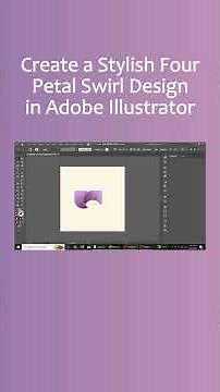 Create a Stylish Four-Petal Swirl Pattern in Adobe Illustrator