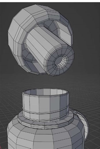 Modelling Process in Blender for 3D Design